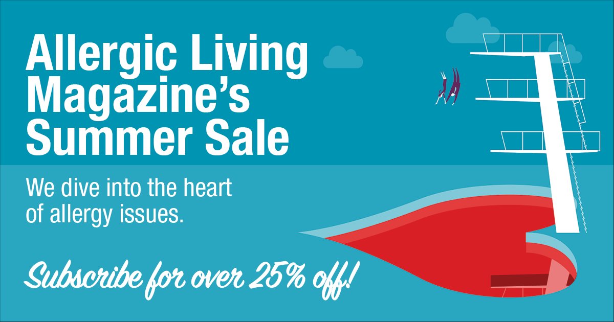 bluebirdfeeder's tweet photo. @AllergicLiving, one of the best #foodallergy resources, is running a 25% off special right now! #Foodallergies https://t.co/OqCDxEuIBm https://t.co/flctiwwA38