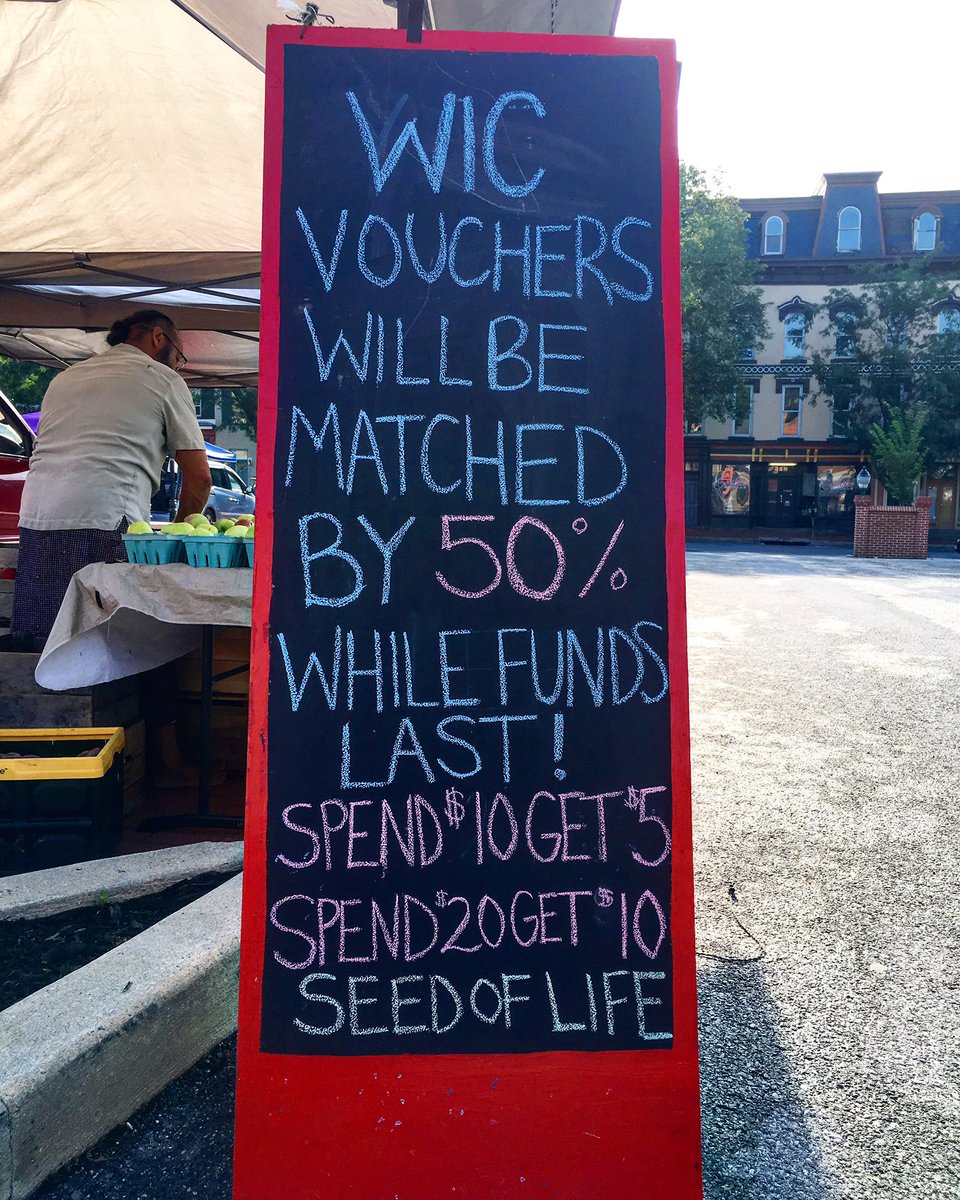 We are pleased to say we were able to give away over $250 worth of produce at no cost to families with WIC vouchers that visited us today!