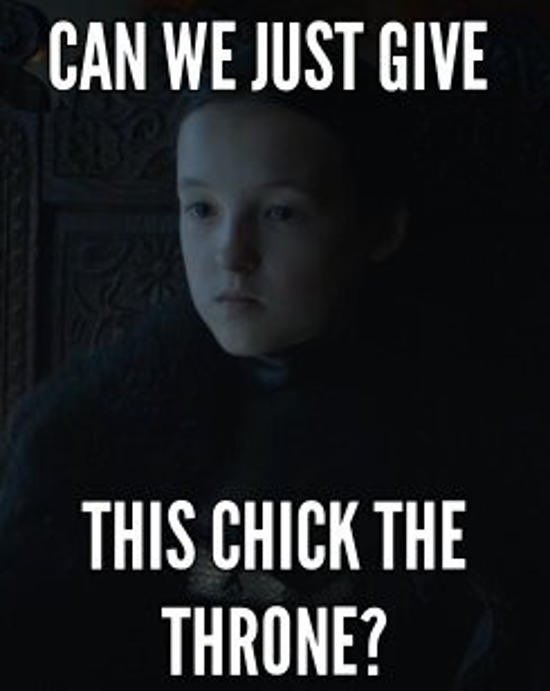 JamieBee04's tweet photo. "Winter is here, your grace. We need the King of the North in the North." Lady Mormont is GOAT.  #GameOfThones7 https://t.co/kMdV298Uih