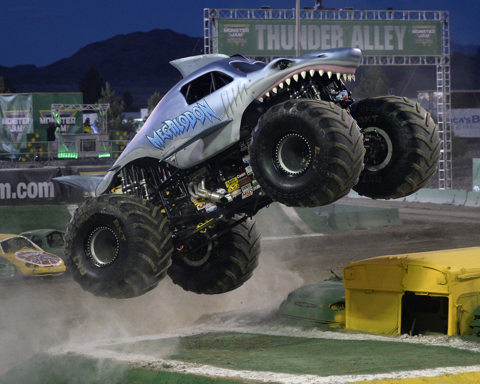 monster jam shark