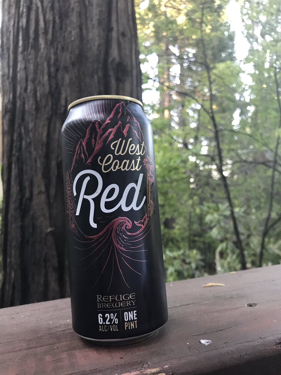 SuburbanMen's tweet image. Spending time in the redwoods, had to crack open a @RefugeBrewery #WestCoastRed #Craftbeer