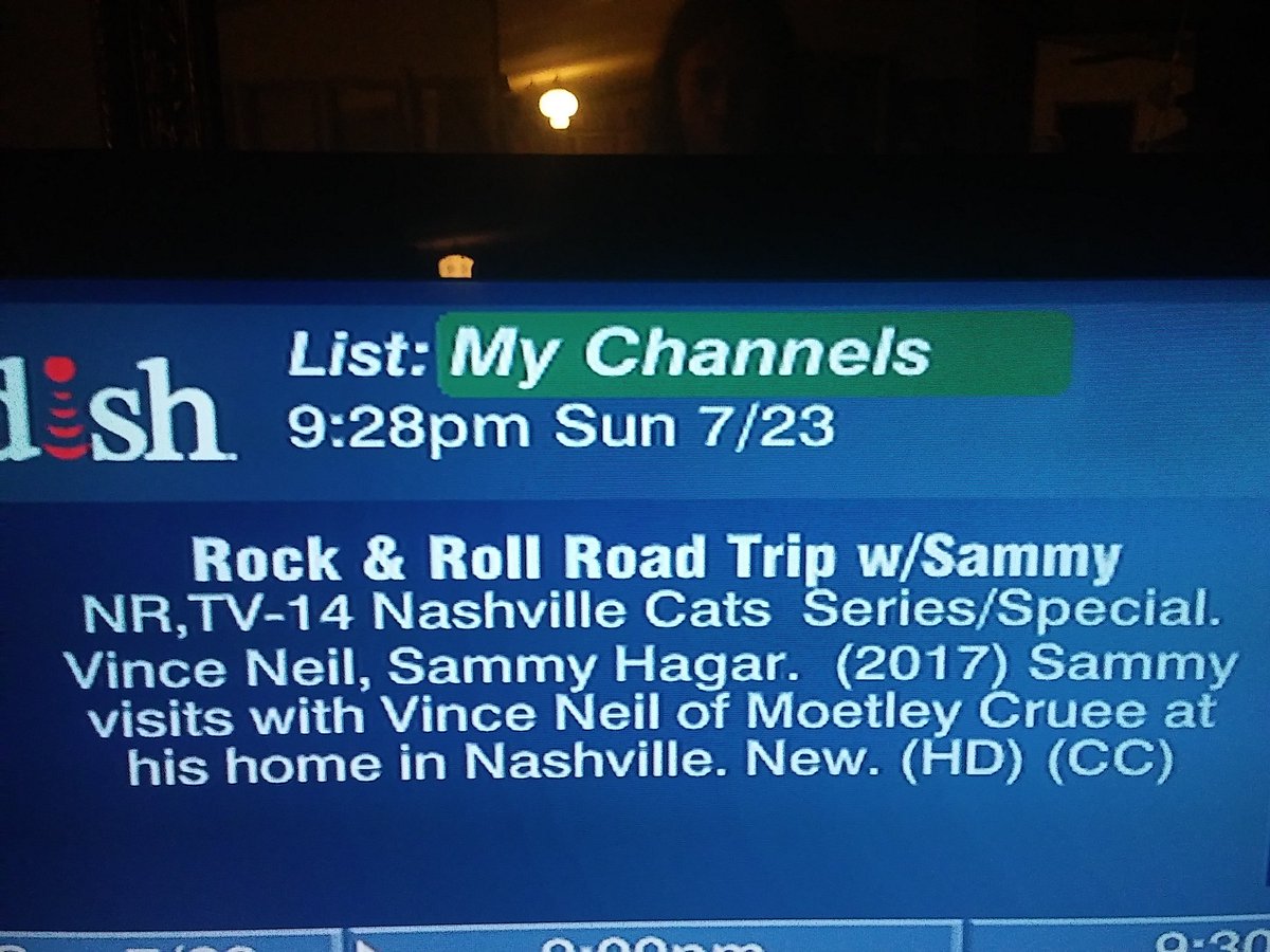 Im_Haywire's tweet photo. WtF @dish can you spell #MotleyCrue ...#RocknRollroadtrip https://t.co/sELmzeLEGk