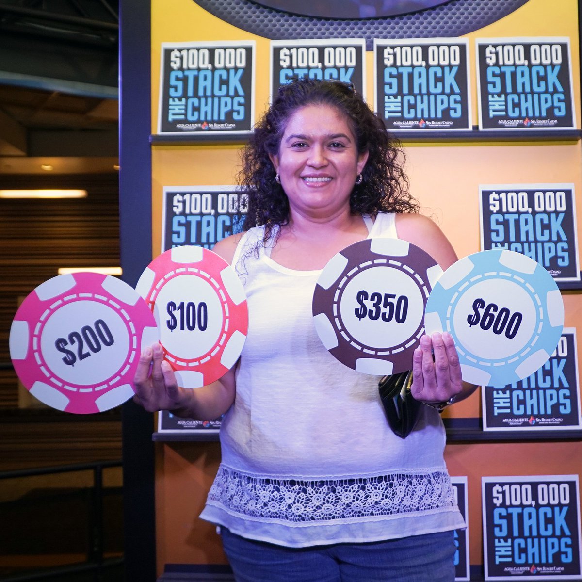 AguaCalienteRM's tweet photo. #StackTheChips and WIN β Each contestant won $1,250 in playing chips today!
Next #StackTheChips drawing day: July 30 https://t.co/KhrP3kLZCv https://t.co/By0Gf3Y1iW