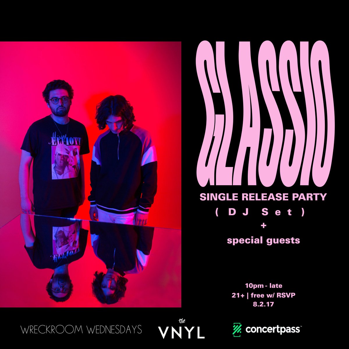 glassiomusic's tweet photo. new single this week! single release party the week after. will we see you there? w/ @Wreckroom @concertpass rsvp: https://t.co/rFuH95fk7X https://t.co/jZYV5TquAw