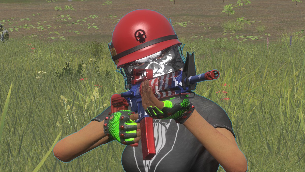 dewd's tweet image. my new loadout :)