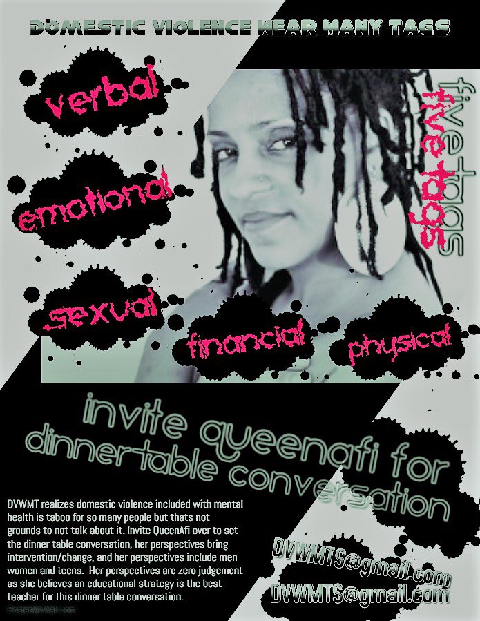 ViolWearManyTag's tweet photo. #MentalHealthMonday #DomesticViolence #DinnerTableConversation #ZeroJudgement #EducationalStrategy #dvwmteducationbreaksthecycle https://t.co/4SePF6naZW
