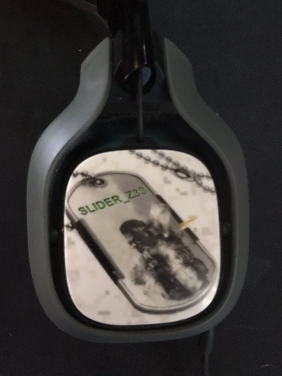 The tags for my Astro A40's thanks #astrogaming