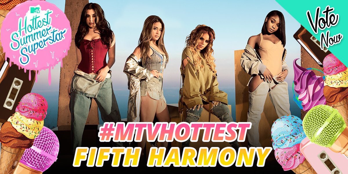LJaguars_MX's tweet photo. Recuerden seguir votando por @FifthHarmony 

#MTVHottest Fifth Harmony https://t.co/EG6cMkClQD