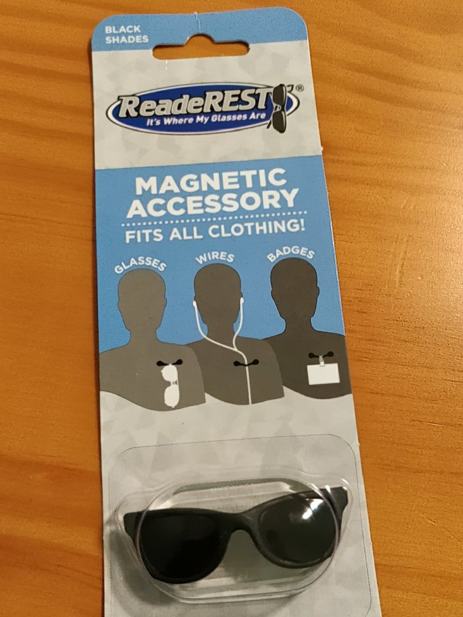 EpicReviewGuys's tweet photo. David T won the other pair of ReadeRest Glasses Holder. Congratulations! #readerest #sharktank #glasses #glassesholder https://t.co/4aJ4TIvCgX