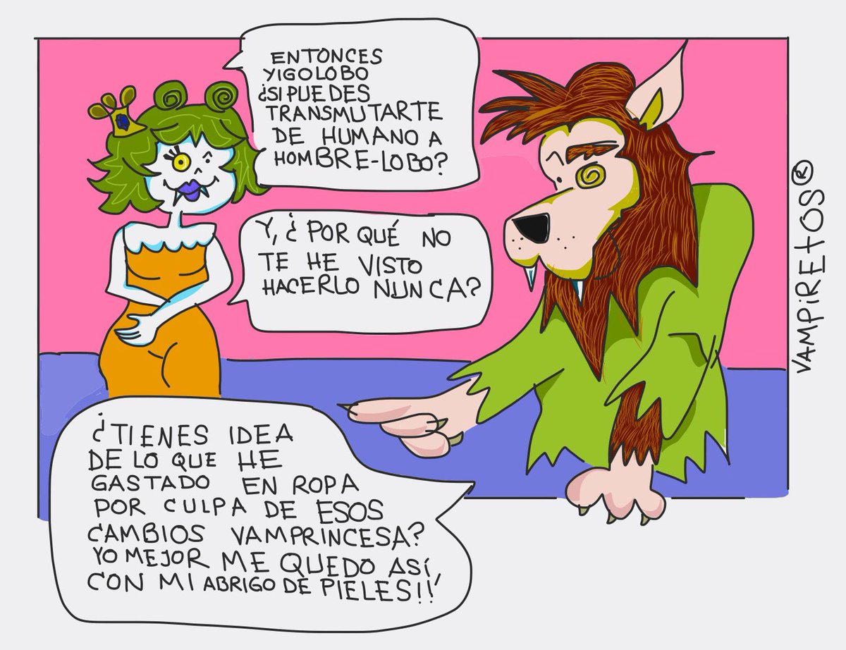 Vamprinces1's tweet photo. @MaguMonero #vampcomic de estreno # https://t.co/eKfhy12cxb