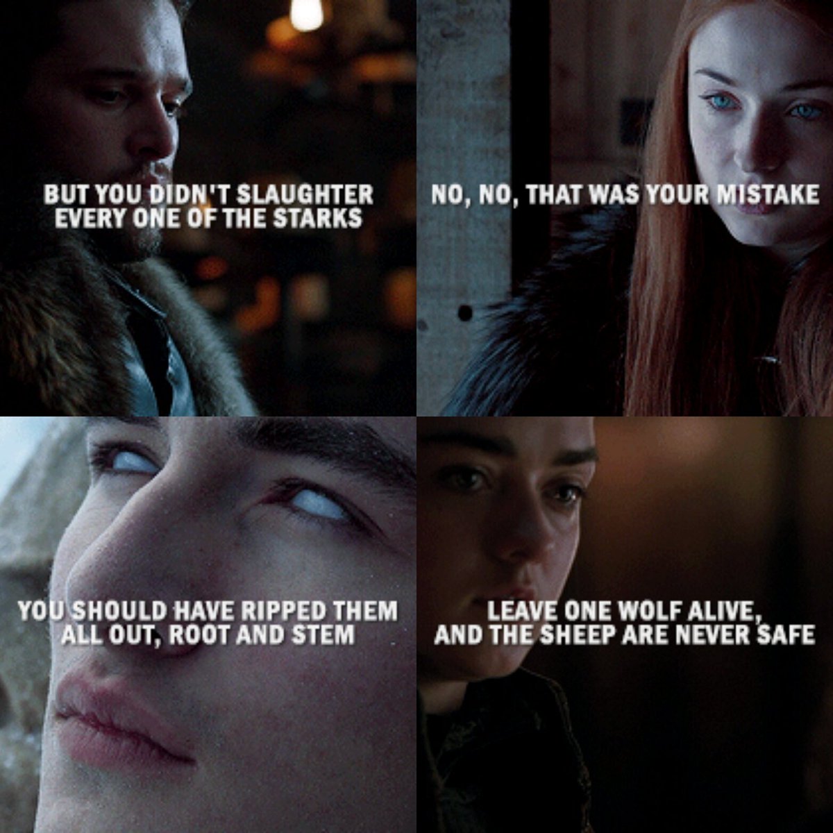 ThronesUpdates's tweet photo. The North Remembers! #GameOfThrones https://t.co/KpTatNo2Dn