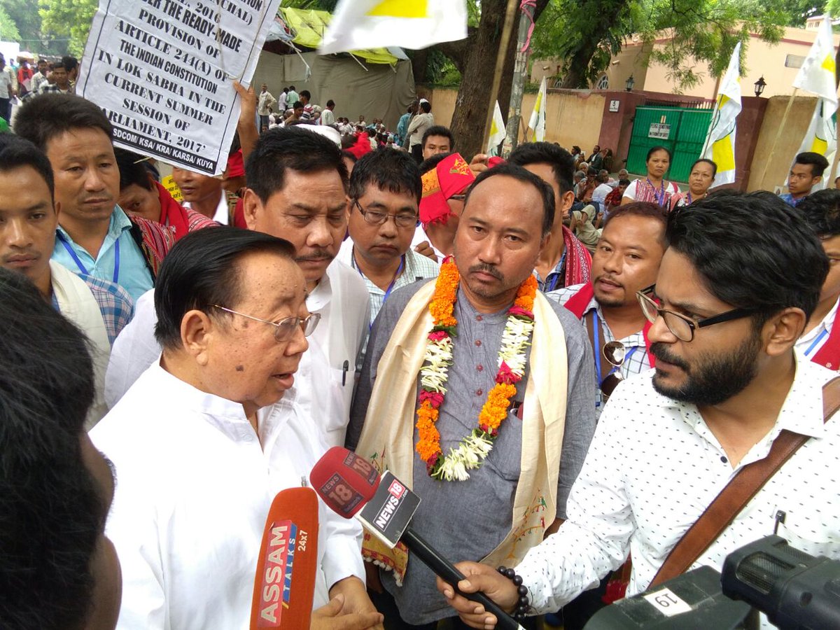 TuliramRonghang's tweet photo. Autonomous State as per Art.244(A) of Constitution is a must for lifting of Karbi Anglong &amp; Dima Hasao. https://t.co/fv4S8v9p9O