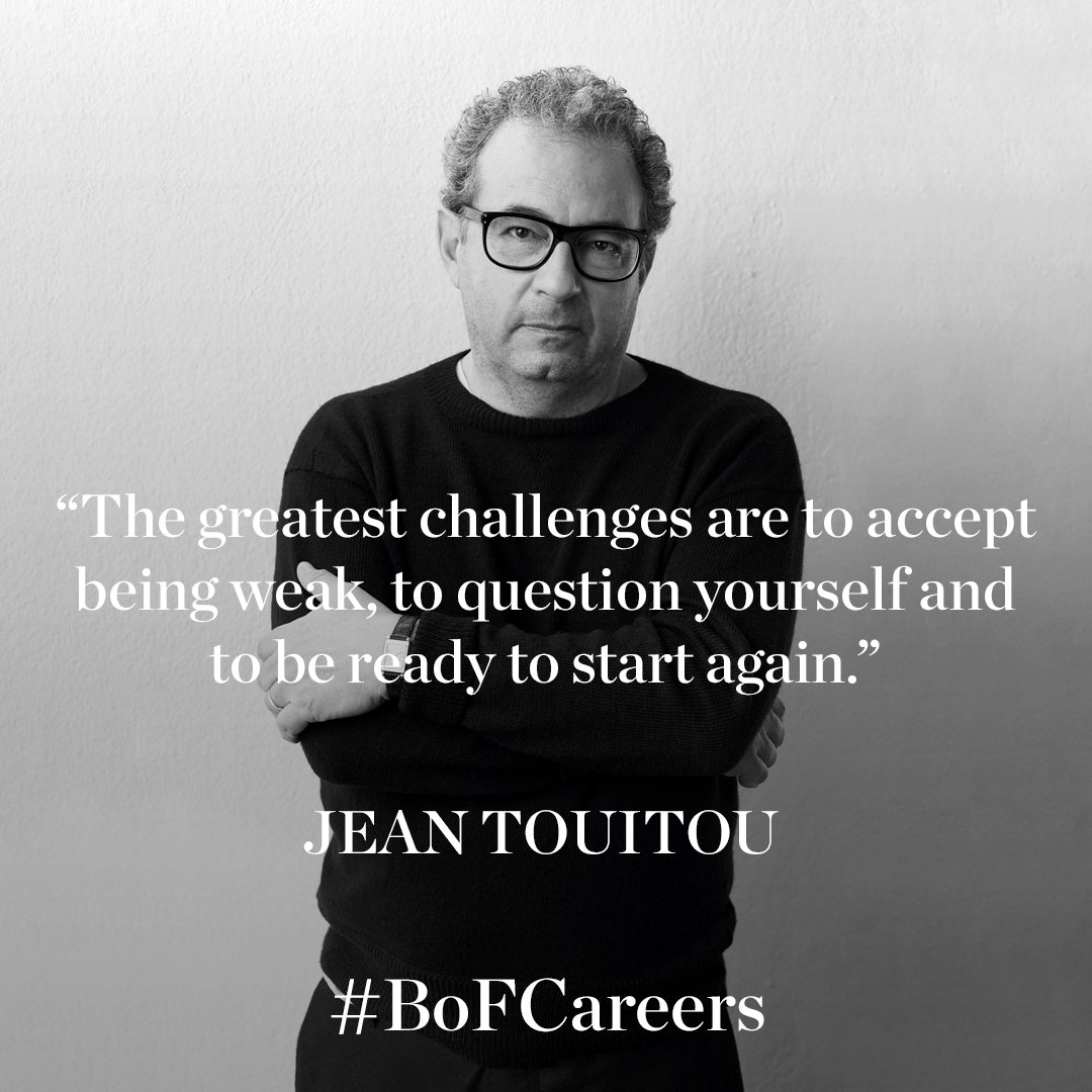 BoF's tweet photo. Today's #MondayMotivation comes from Jean Touitou, the founder of @APC_FRANCE, which celebrates 30 years in business https://t.co/MW3gOXZ5QF https://t.co/VfVrOSOz3c