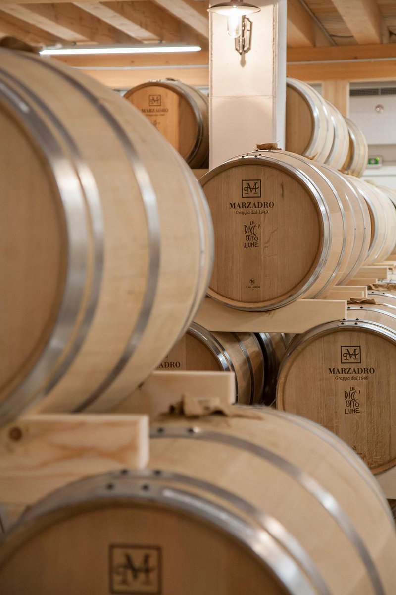 MarzadroDistill's tweet photo. Arrivate le nuove #botti di acacia da 550 e 750 litri nelle quali riposerà la #Grappa #LeDiciottoLune. Aspetteremo pazientemente il #2019! https://t.co/XIIA2ozMC5