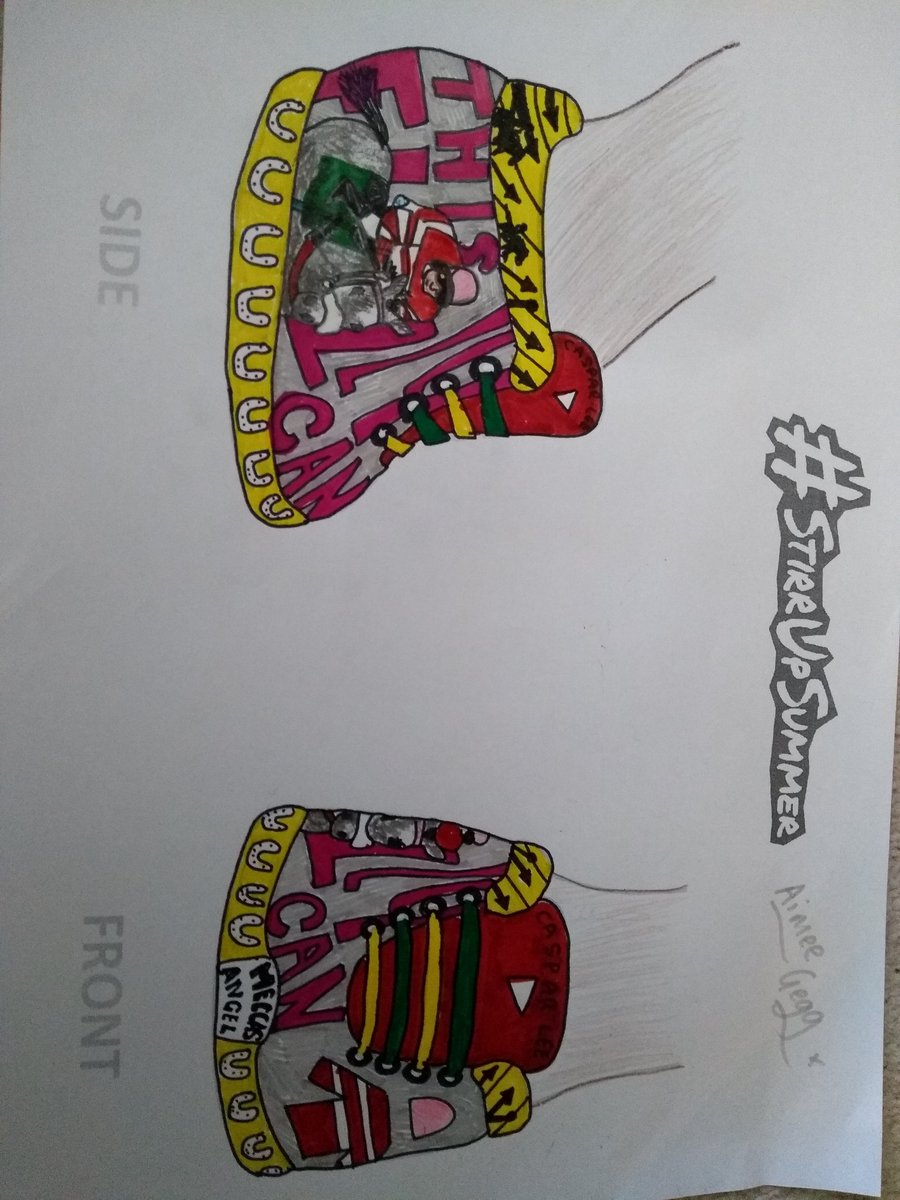 AimeeLJones99's tweet photo. I never wanted to enter the #stirrupsummer new shoe competition but if I had entered here is my shoe xD @GBRacing#ThisFillyCan #MeccasAngel https://t.co/9SIwvuP3s2