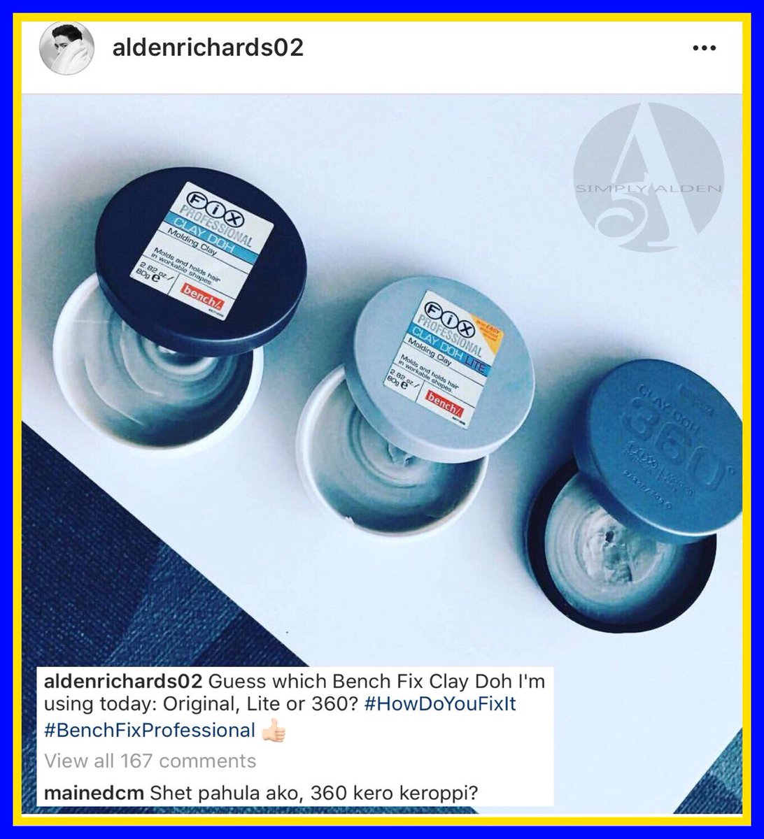 SimplyALDENofcl's tweet photo. Eh yung may nagpost tapos nag comment naman yung better half nya😉💑
© @aldenrichards02
#BenchFixProfessional 👍🏼
#ALDUBTuloyAngSaya https://t.co/fsR9n5xyDl