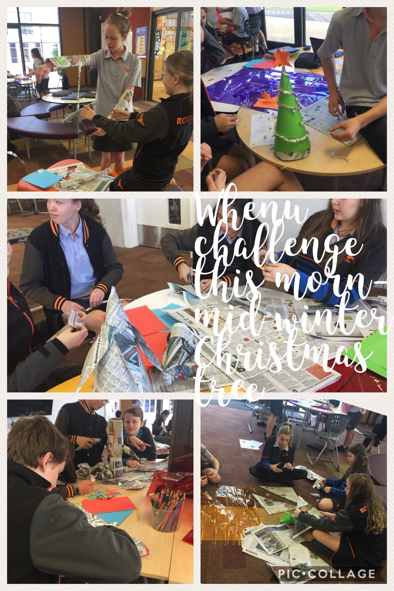 Brooks_Jo1's tweet photo. #Whenu challenge this morn in advisory. Great task for day 1 of term 3 @RJHSHamilton https://t.co/uWNTg9yL8Q