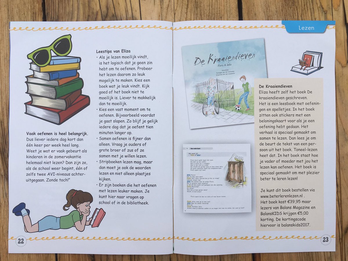 Interview in Balans Kids Magazine