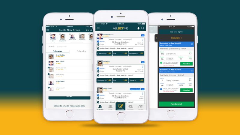 PRNewswireIL's tweet photo. #Allbets.me #Launches #First #Ever #P2P #Sports #Betting #Platform Where the Players Set the #Odds https://t.co/9K8y5pFsbF https://t.co/5uBr2PXmF9