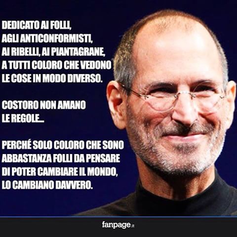 Sebtel_'s tweet photo. Iniziamo la settimana! ✌️✌️✌️
#MOTIVATIONMONDAY #monday #week #stevejobs #apple https://t.co/G70pxaDcgf