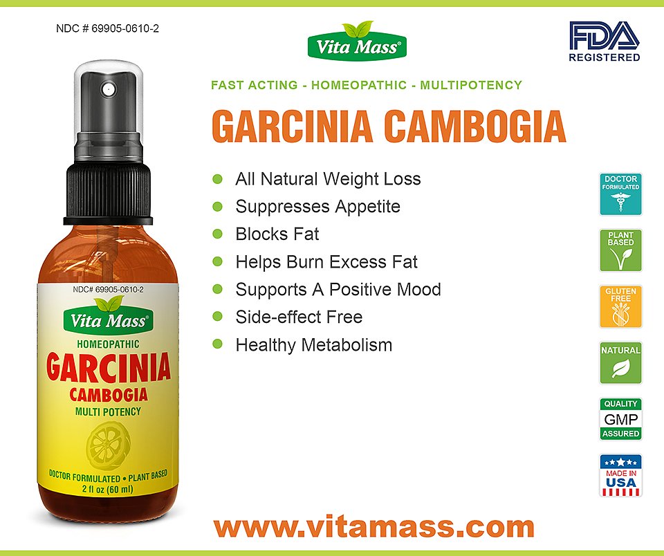 vitamass's tweet photo. Garcinia Cambogia Oral Spray 
Suppresses #Appetite, Blocks #Fat, Helps Burn Excess Fat
 #garciniacambogia
 https://t.co/AKpplTF3Sg https://t.co/duRG8QCMdh