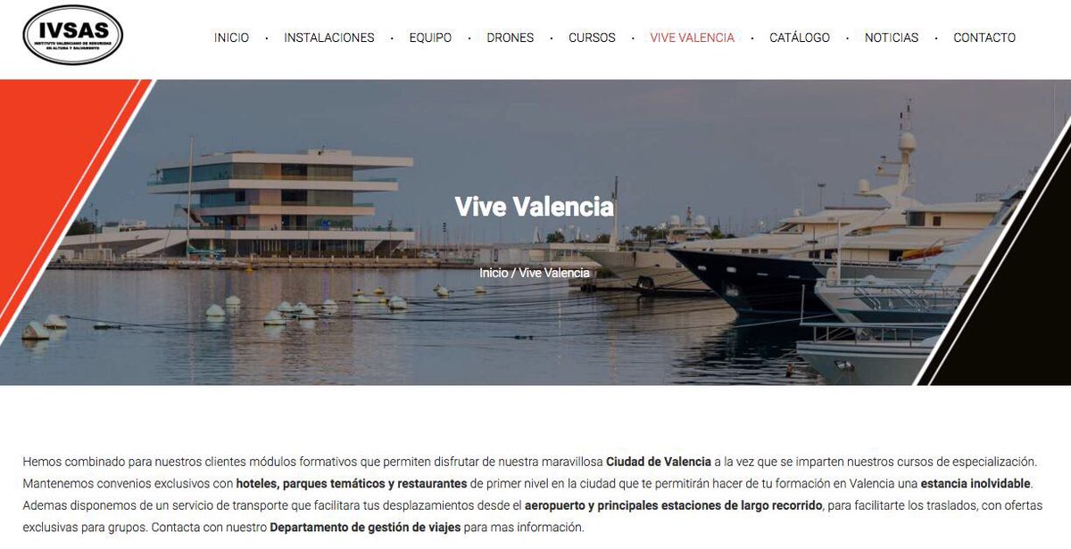 IVSAS_Spain's tweet photo. Nueva Web de @IVSAS_Spain !!Instalaciones, Cursos, Drones, Catálogo y muchas novedades más!! Entra ahora en https://t.co/GR07x9ngT3 #IVSAS https://t.co/TrjBQ2QzX4