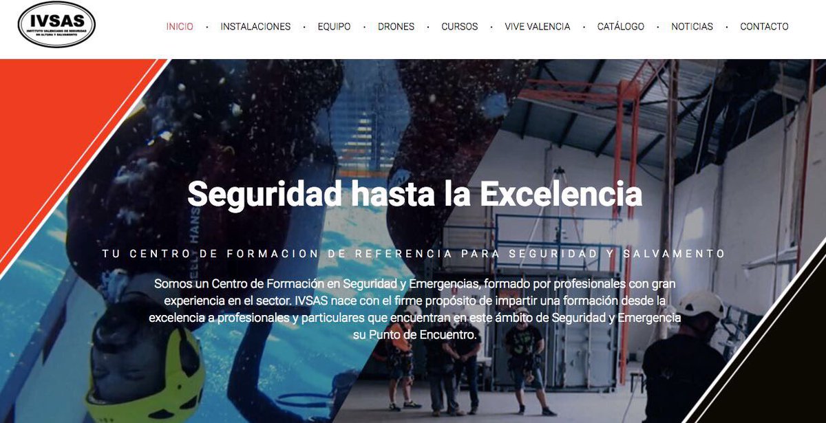IVSAS_Spain's tweet photo. Nueva Web de @IVSAS_Spain !!Instalaciones, Cursos, Drones, Catálogo y muchas novedades más!! Entra ahora en https://t.co/GR07x9ngT3 #IVSAS https://t.co/TrjBQ2QzX4