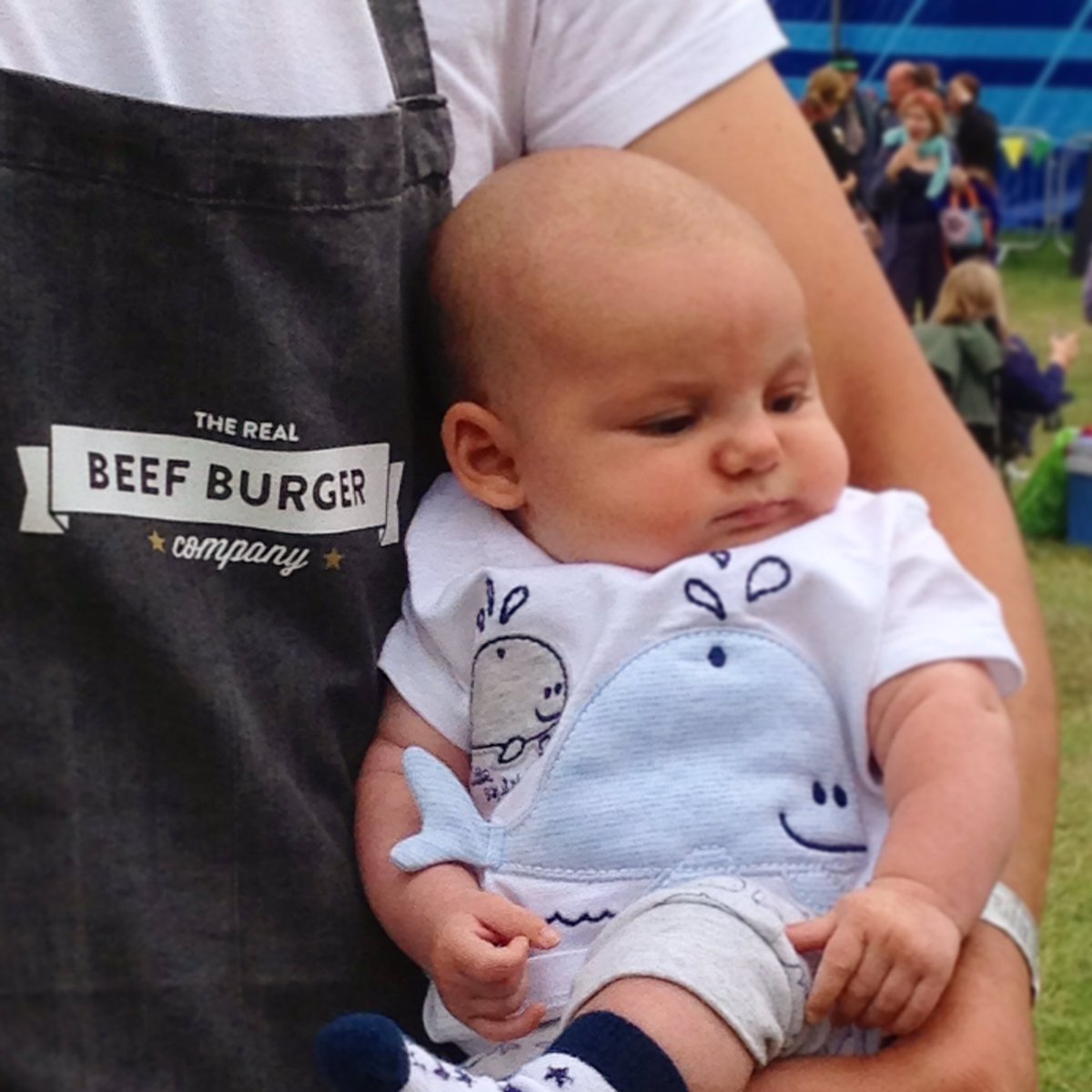 The new face of the real beef burger company. A distinct improvement on the previous 😆