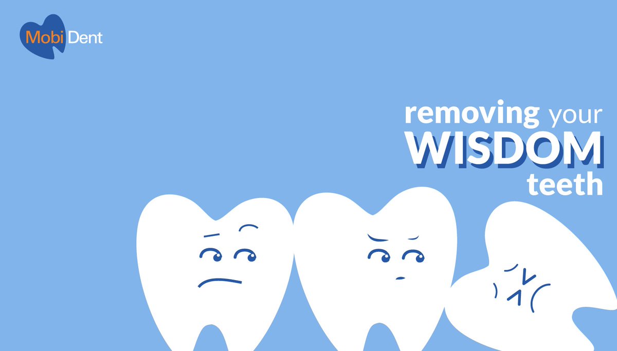 CallMobiDent's tweet photo. Wise up to wisdom teeth. ;)
Read more: https://t.co/uPpZDAEq8i
#dentistry #oralhealth #healthcare #wisdomteeth #toothextraction #mobident https://t.co/6bAXvcSUiU