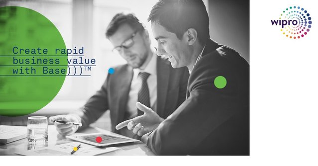 Jitmanyu's tweet photo. 450 processes with 30 million transactions are managed on the BASE)))™platform helping over 5k users. #WiproEOT... https://t.co/H72L4FpzU2 https://t.co/2lR3XEGDoG