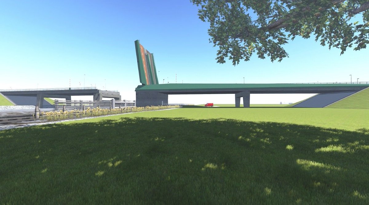 Brug Burgum wordt momenteel op afroep 's middags om 14.00 geopend dmv lokale handbediening Meer informatie? bit.ly/2vAb4sy