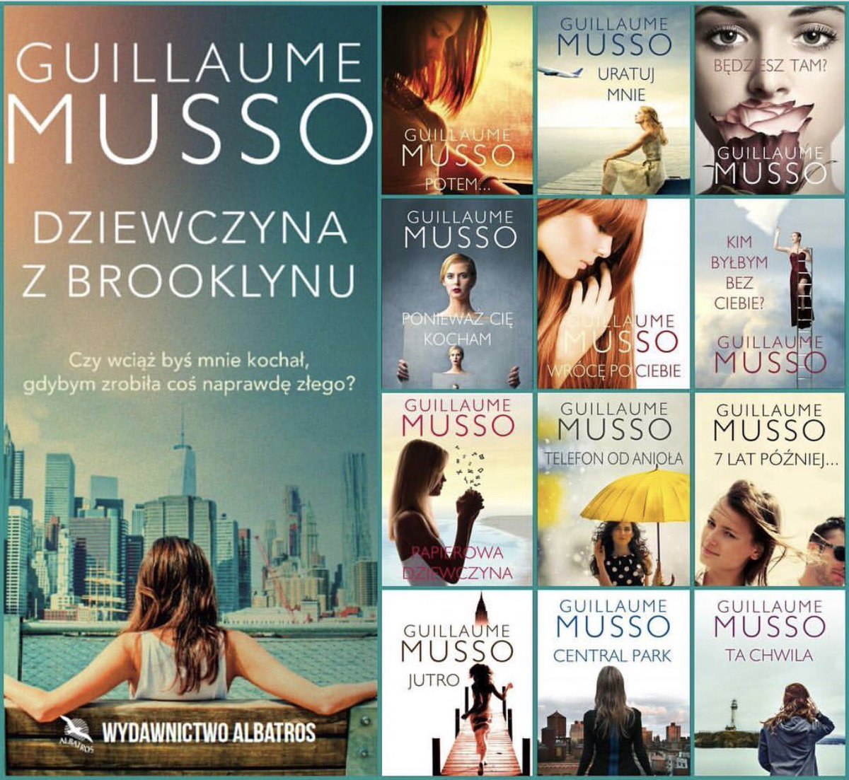 Guillaume Musso on X: 🇵🇱#lafilledebrooklyn will be published in Poland  next week by #wydawnictwoalbatros ! 😃🇵🇱  / X
