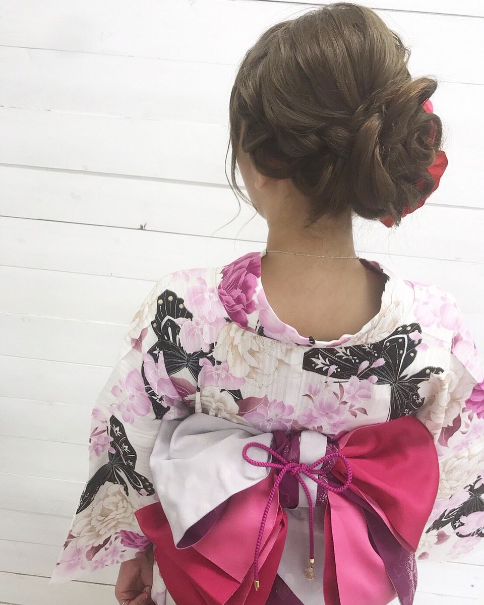 ヘアセットサロン 栄 錦 グランディール On Twitter お花のアップは