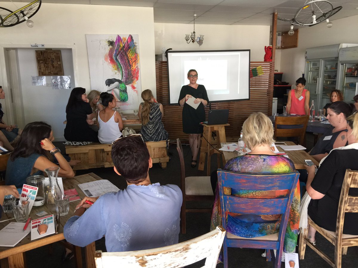 sarah_flenley's tweet photo. Listening to @AmyTurnbullFNQ share her marketing wisdom @mumsonthego cairns. #women #business #connection https://t.co/X4exYOtkpo