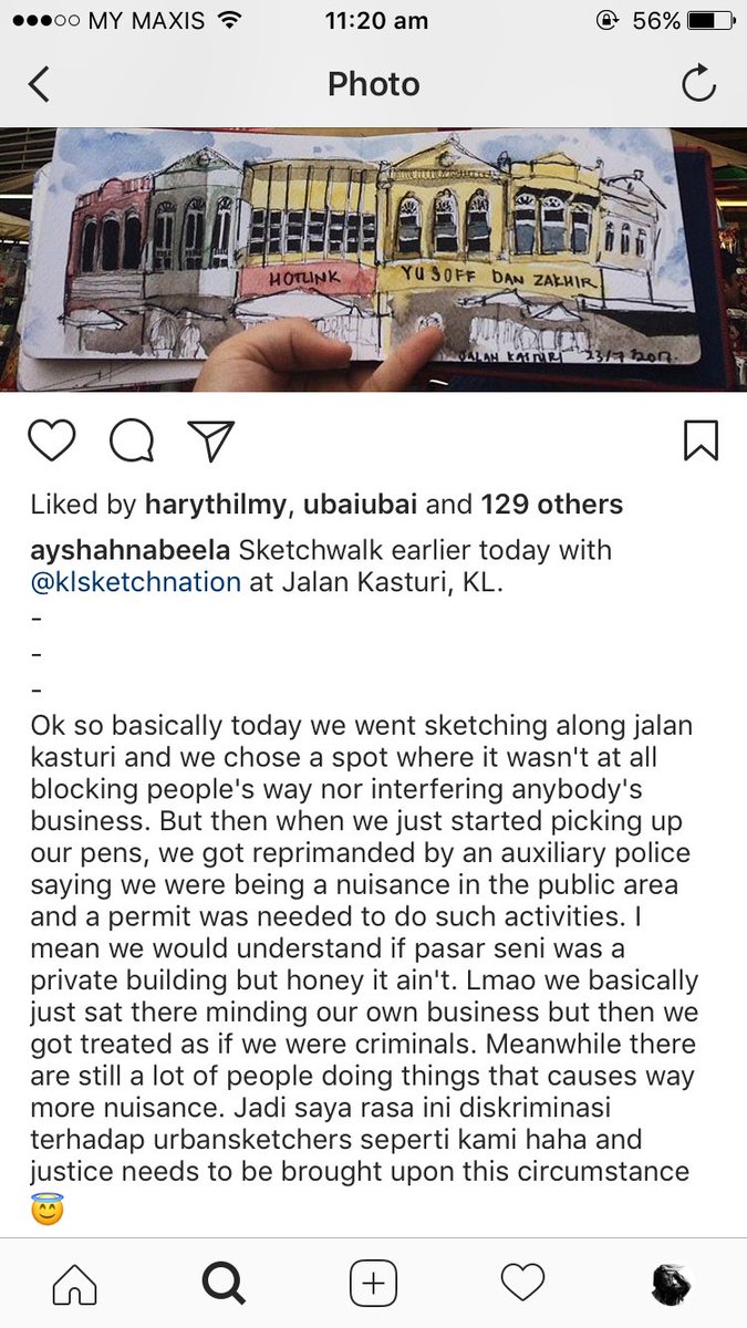 kymioflario's tweet photo. Public space tak berapa nak public di KL bila dilarang berseni di Pasar Seni. Nak sketching diam2 menghayati pun kena halau. 🤦🏼‍♂️ https://t.co/7QsKA9HF5E