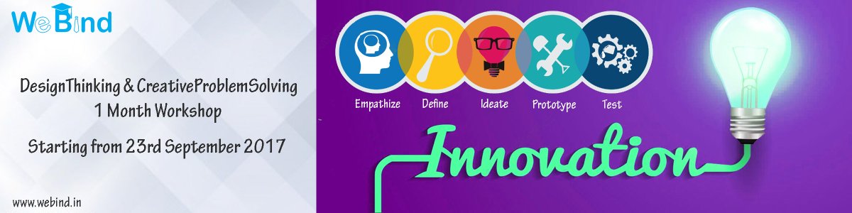 outimagine's tweet image. #DesignThinking #Creative #ProbSolving #Workshop organised by @we_bind Sept 23 Facilitator @kaustubhrd pos.li/244rlq Register now