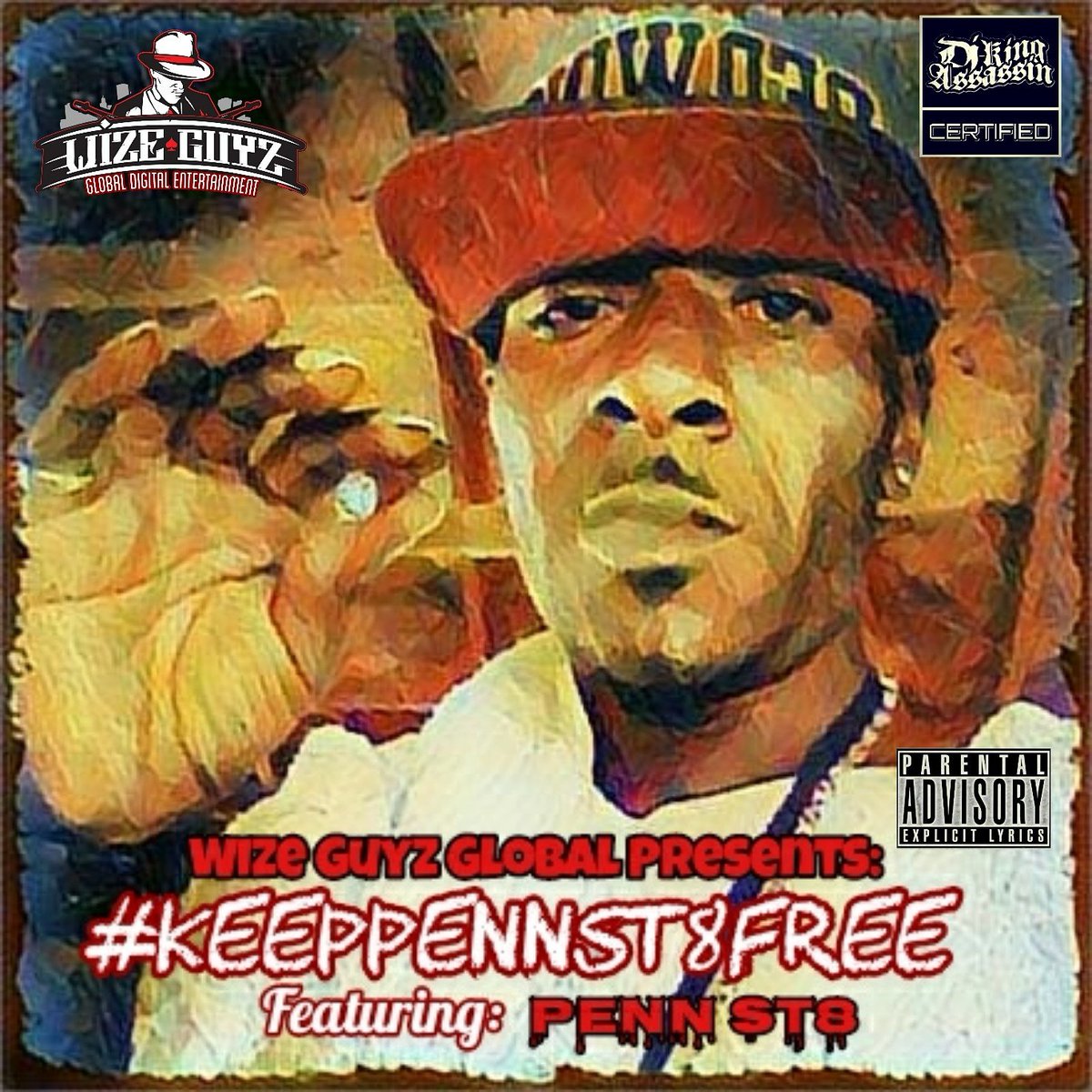 locdasmoke's tweet photo. Coming August 4th "Wize Guyz Global Presents: #KeepPennSt8Free", the debut solo album from #PennSt8!!
#WizeGuyzGlobal #WGGDigitalEnt https://t.co/a2sdLbZ8Cl