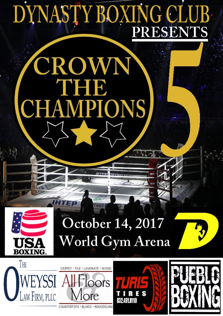 jessemorales71's tweet photo. @DYNASTYBOXINGCLUB PRESENTS CROWN THE CHAMPIONS 5 @BookerT5x @worldgymarena @AMATEURBOXING https://t.co/TVZ1bSqKQN