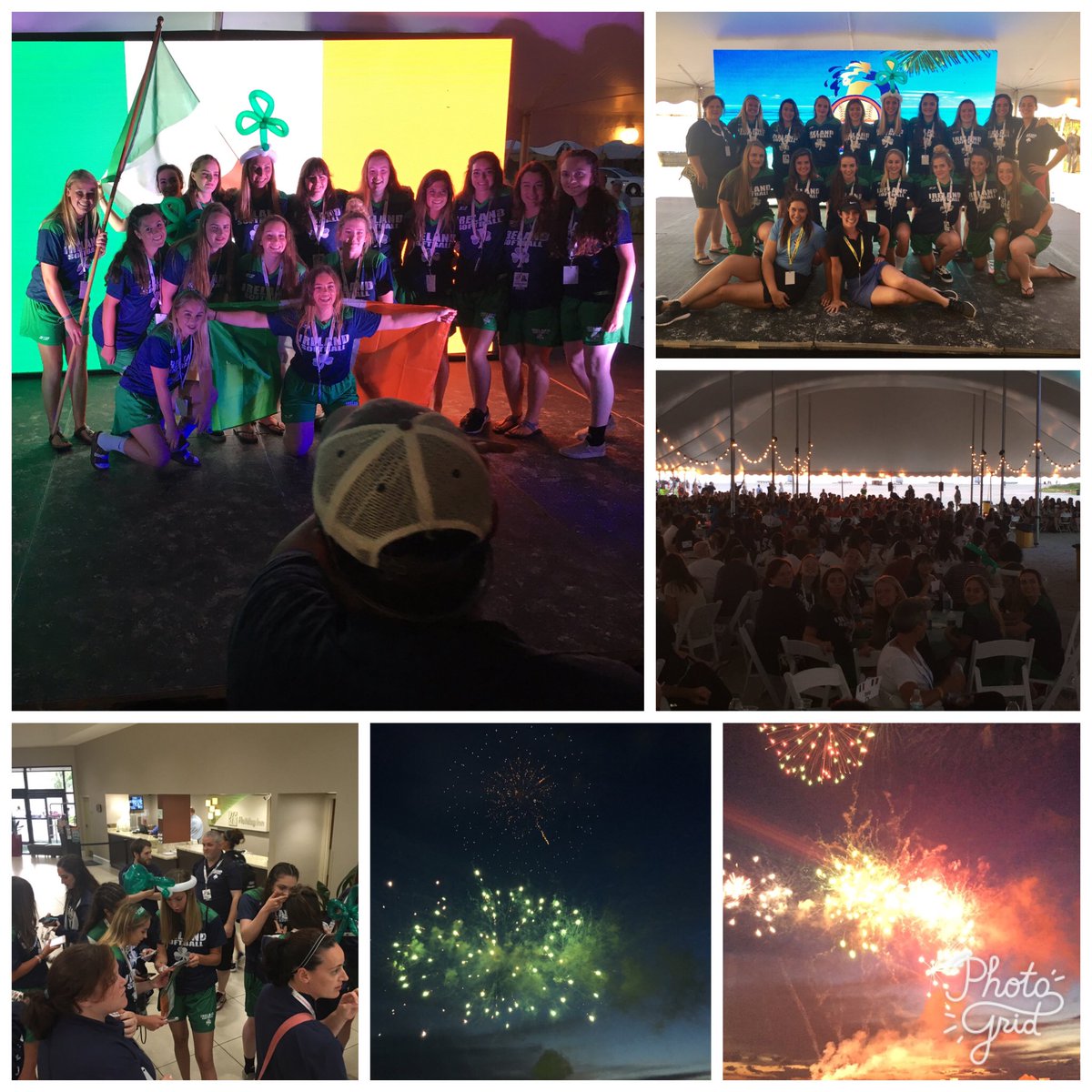 SoftballIreland's tweet photo. Some pics from tonight's @2017_JWWC opening ceremony - if the medals were awarded tonight Ireland would have got gold #COYGIG https://t.co/RxFhy4jSy2