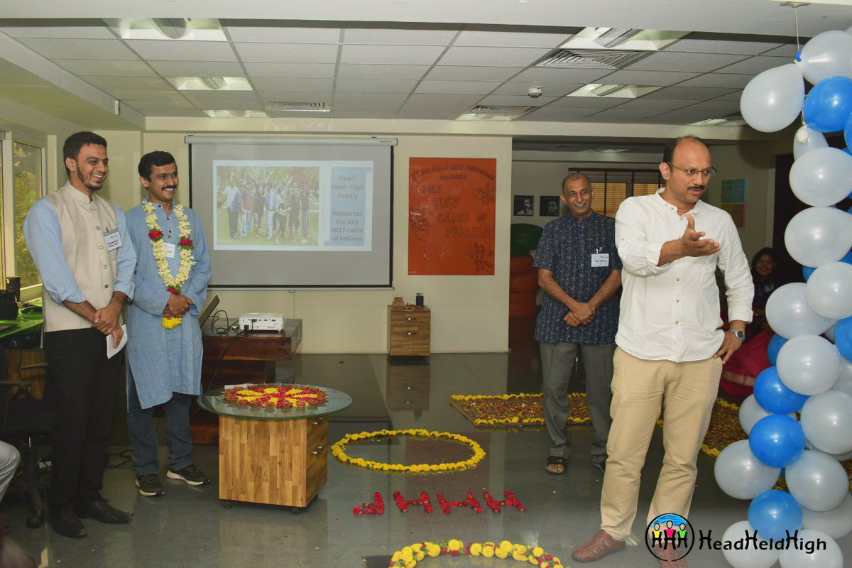 IamHeadHeldHigh's tweet photo. Head Held High launched its first cadre of Fellows on 21st July 2017 as a part of Head Held High Fellowship program.
#headheldhighfellow https://t.co/cUzPDuya9z