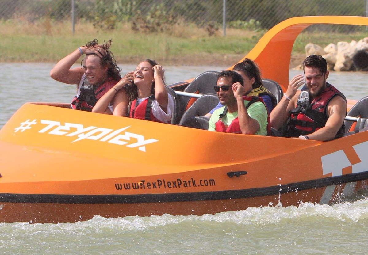 StaciOtts's tweet photo. Had a great time again @texplexpark with these crazy teens. Thanks for the fun on a hot Texas day! ☀️💦 #jetboat #texplex https://t.co/c10euOdv1n