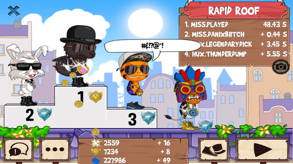 CapConfused's tweet photo. Want to catch an L? #funrun2 #Danixbiitch #LEGENDARYDICK #ThunderDump https://t.co/ExTRazO3E0