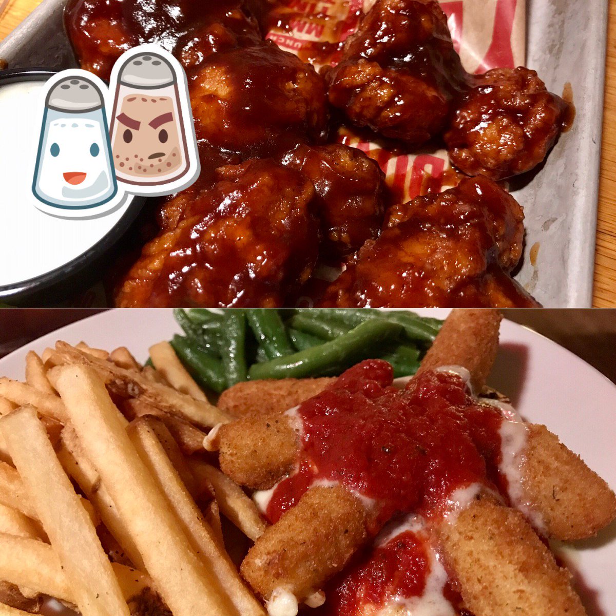 Hurly_H's tweet photo. First stop at Wilmington #Summer17 #famous #wings #Appelbee's #happy (at @Applebees) https://t.co/bvgNWdAoHJ https://t.co/msSe54RBEL