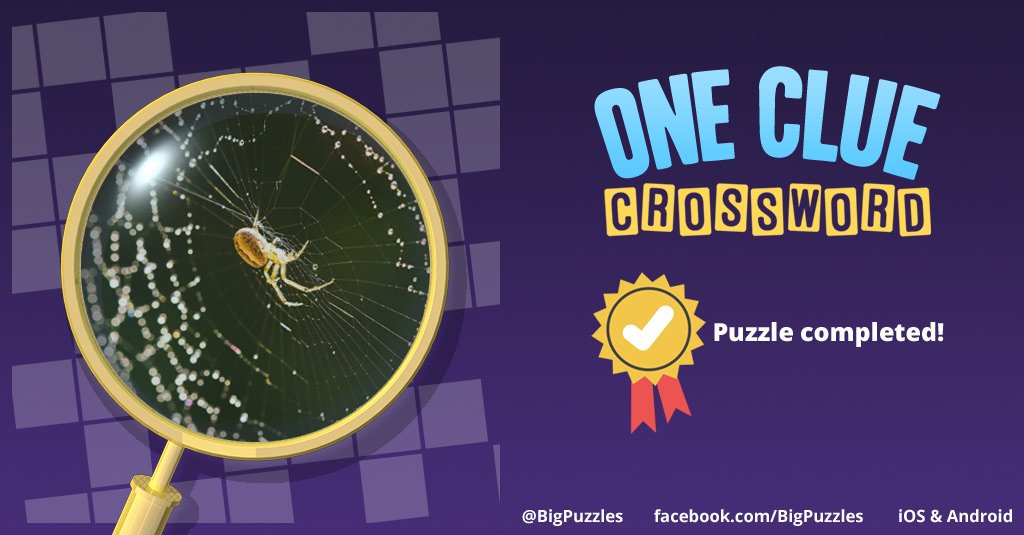 fayebdaniel's tweet image. I completed a puzzle in One Clue Crossword. Play now for free!
onecluecrossword.com #OneClueCrossword