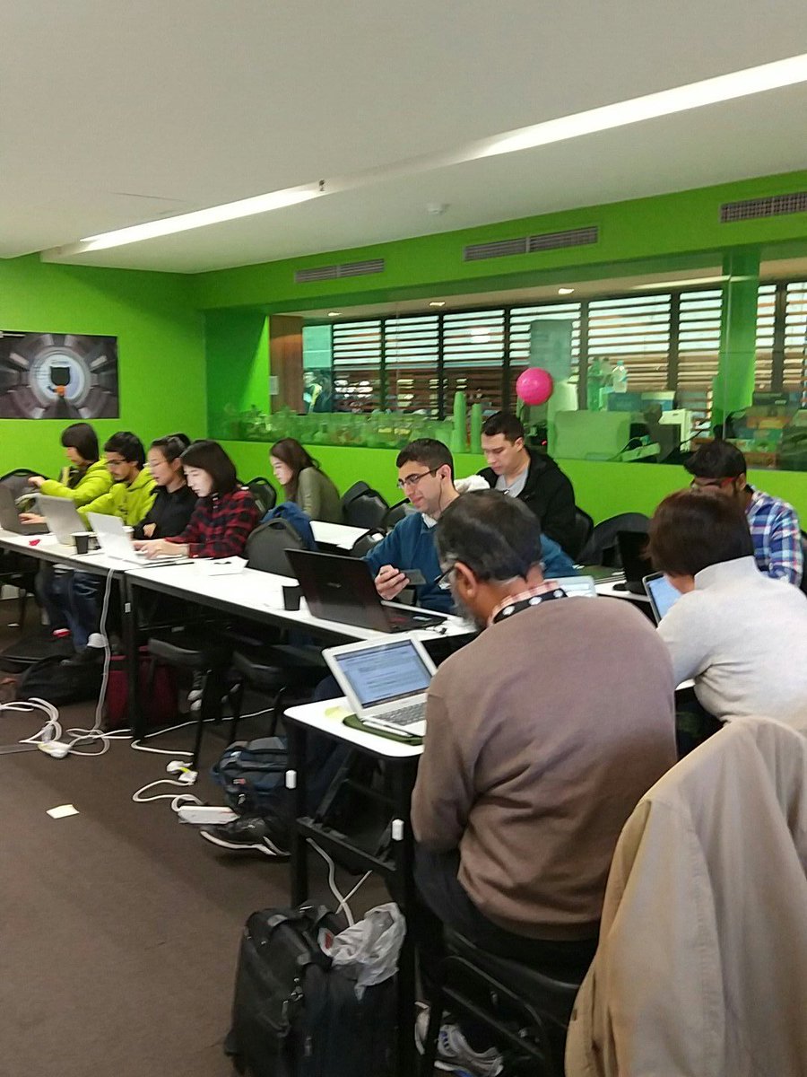 kflekac's tweet photo. Getting ready to jump back into coding after lunch.
Now ft. Oreos
 #ResPy https://t.co/LsUwAkApHt