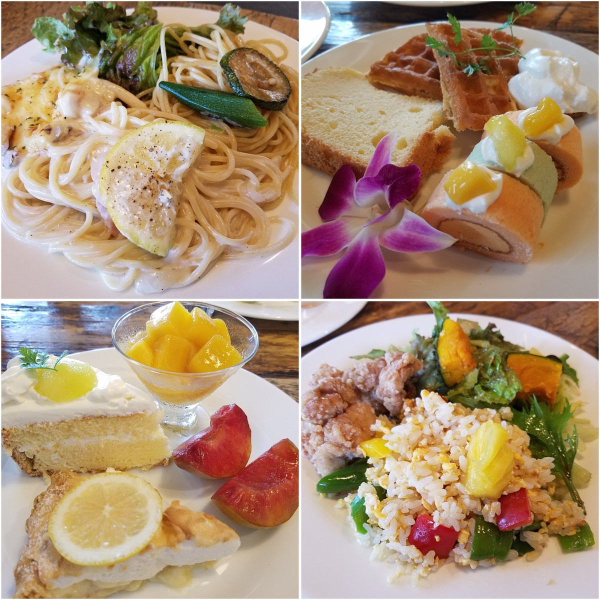 KumichanMos's tweet photo. 7月24日月曜日ランチ🍴
#DeckCafe@Arida
#本日限定
#トロピカルバイキング
10時30分~12時の第一部に参加♡
前半30分を写真撮影に費すwww
残り1時間でまあまあお腹いっぱいなった( ̄▽ ̄;)かなwww
これに優待券まで付いて1680円はお得でした💕 https://t.co/rC7SWOwg5b