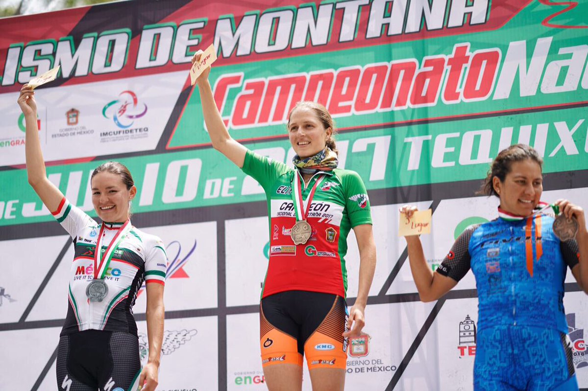 Championnat du Mexique XCO Daniela Campuzano conserve son titre. <a href="/campuzdc/">Daniela Campuzano</a> <a href="/BH_Bikes/">BH Bikes</a> <a href="/SRSuntour/">SR Suntour</a> <a href="/kmcchain/">KMC Chain</a> @BHSuntourKMC