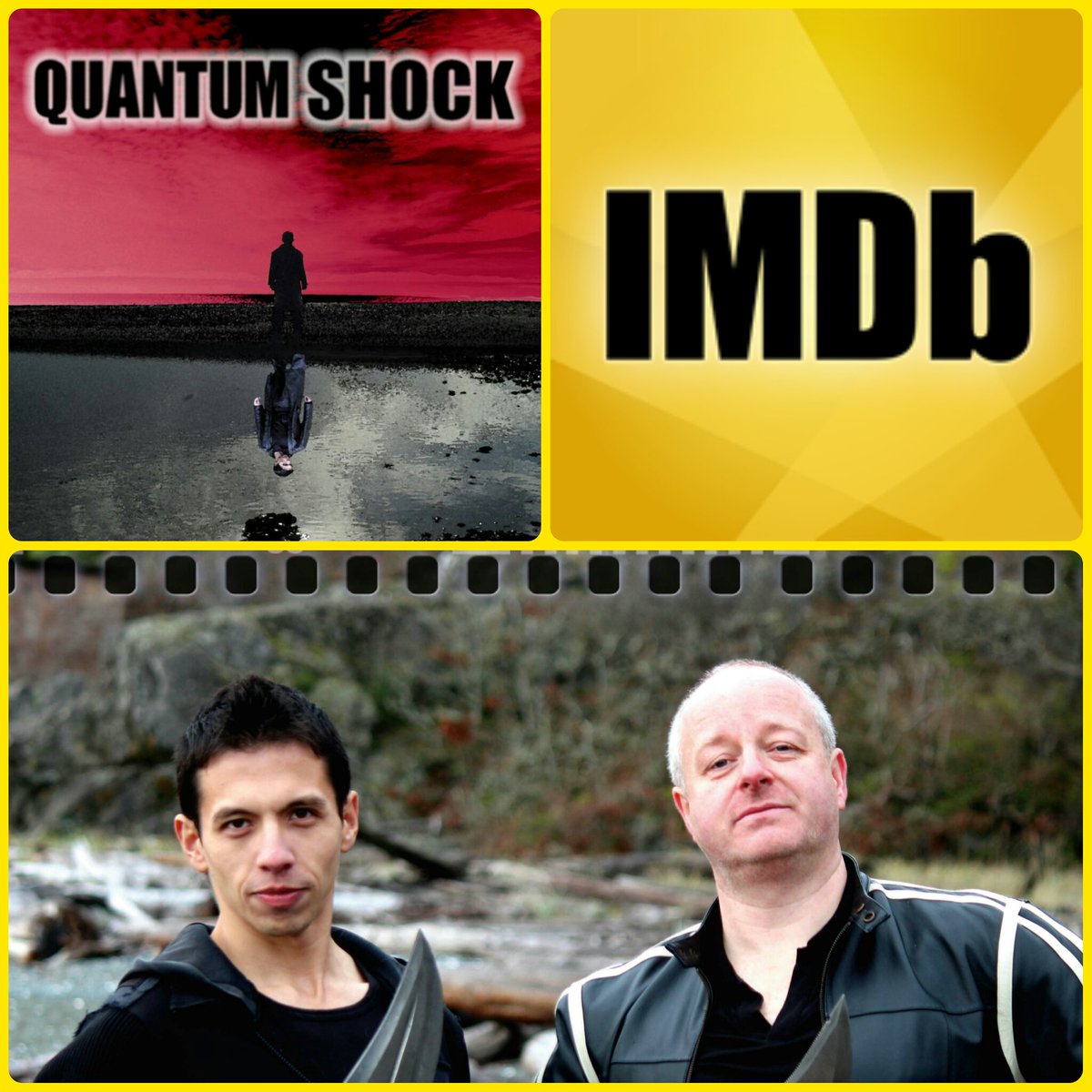 Both QUANTUM SHOCK movies now on <a href="/imdb/">IMDb</a>
Go to imdb.com/name/nm6820374/
<a href="/ANSELM_MEYER/">ANSELM MEYER</a> &amp; director Dave <a href="/Redeye2K9/">DEC</a>
#scifi #action #movie #IMDb