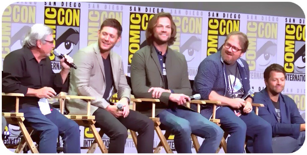 spnfoxsisters's tweet photo. #Supernatural at #CCSD2017 : Season 13, who will return, and a #WaywardSisters spinoff https://t.co/OIJJz2fRyr https://t.co/d0hqL2gSuC