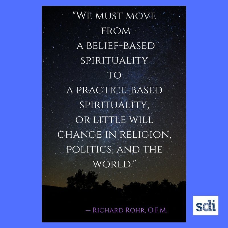 stevencrandell's tweet photo. #Wisdom from @RichardRohrOFM .. But how to find your #practice? Why not cultivate your own #spiritual garden? @SDI_world #changetheworld https://t.co/ZugnnDRpBH